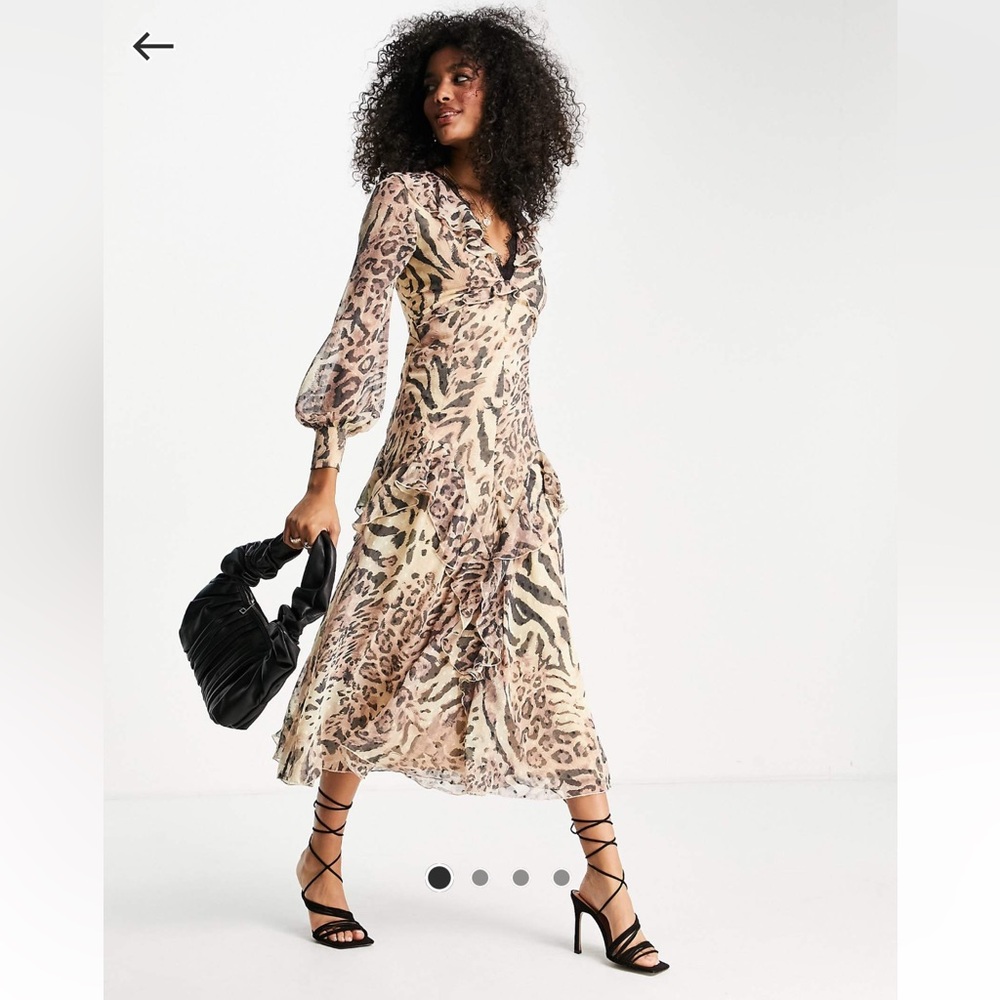 ASOS DESIGN midi dress new size 2